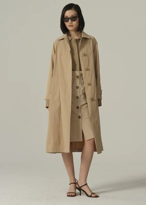 Trenchcoat Safran