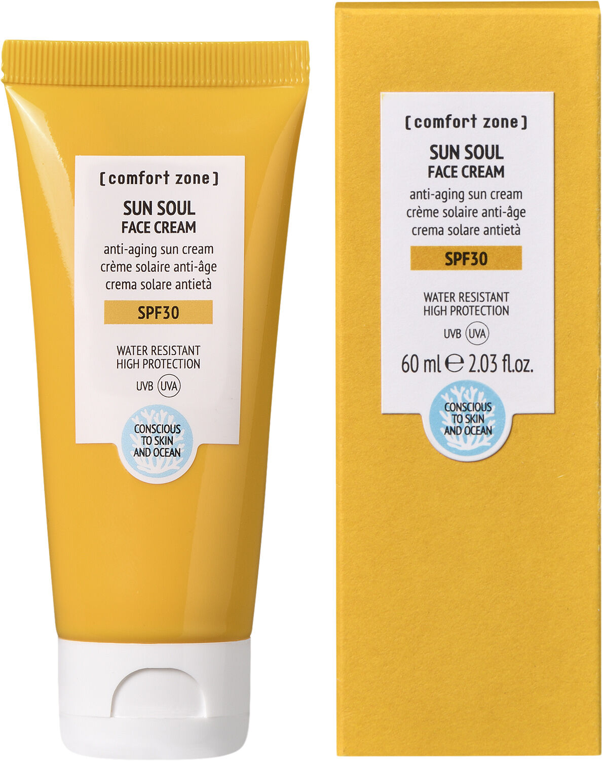 Sun Soul Face Cream SPF30, 60 ml