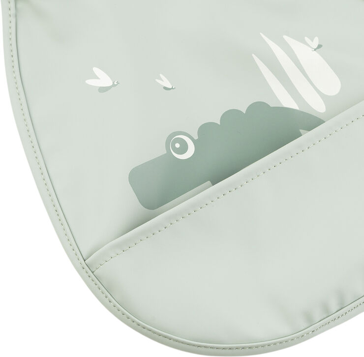 Mini hagesmæk m/lomme 2 stk. Croco Grøn