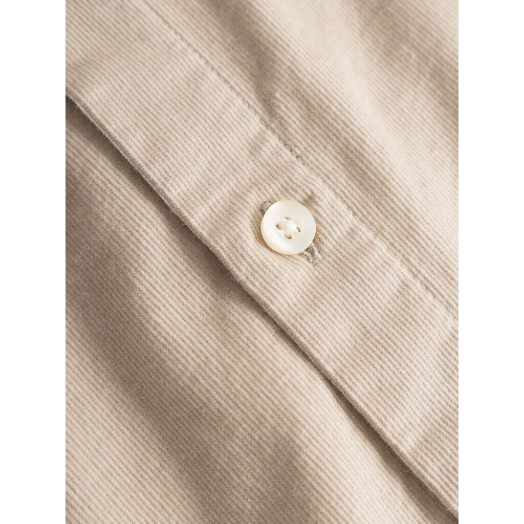 Regular fit corduroy shirt - GOTS/Vegan