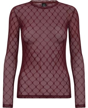 HYPETHEDETAiL mesh blouse