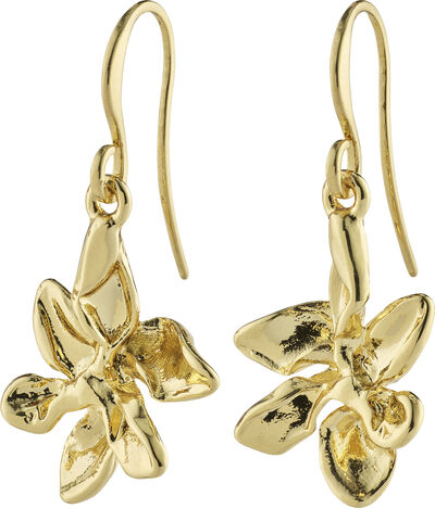 RIKO recycled earrings gold-plated