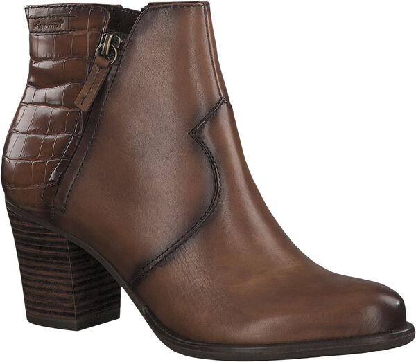 Tamaris Women's Tamaris Damen Boot Heel 1-25316-41Ankle Boots, taupe, 42 EU