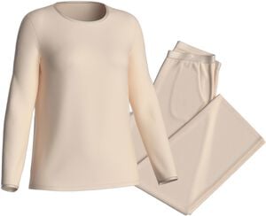 Pyjama set with elastic waistband