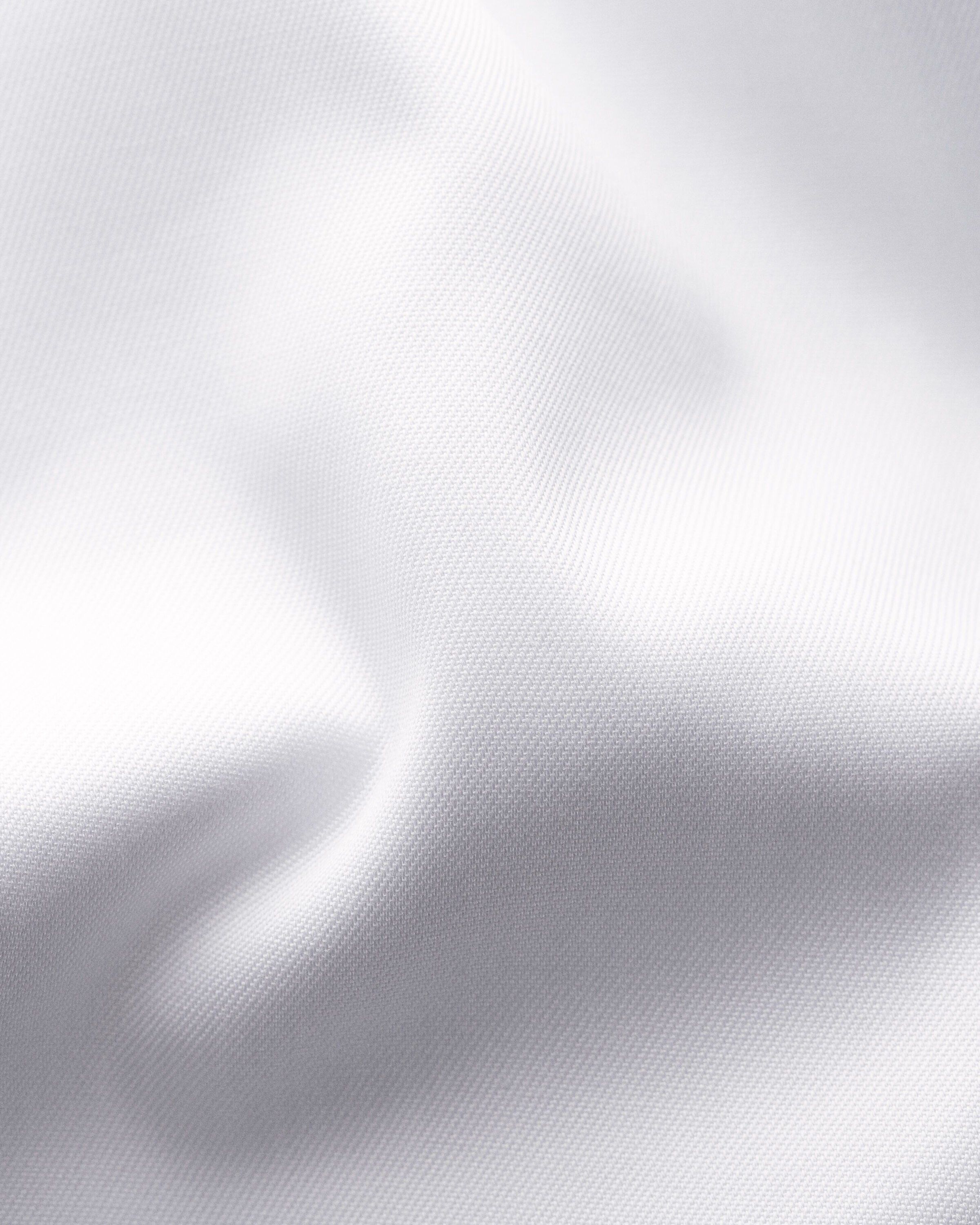 White Signature Twill Shirt Extra Long Sleeves - Slim Fit