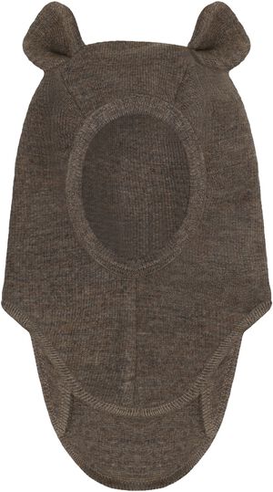 Balaclava Ears Wool Rib