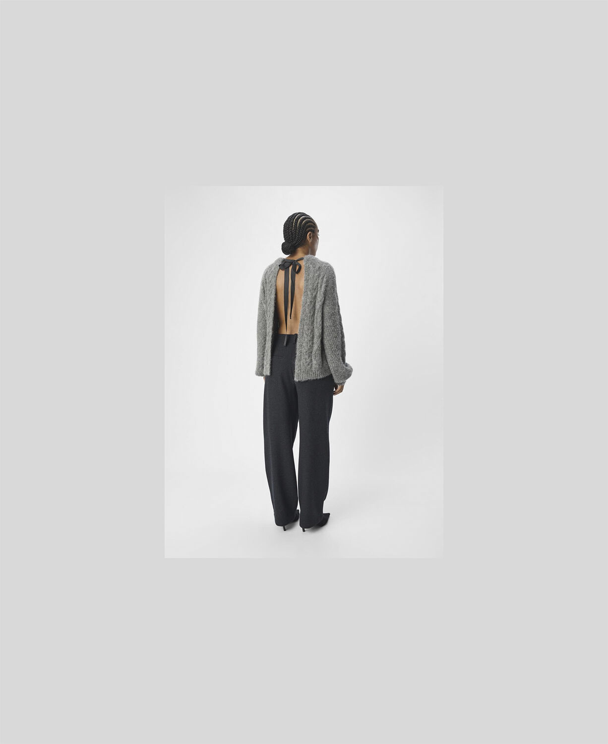 OBJSMILLA KNIT RE L/S PULLOVER CC1