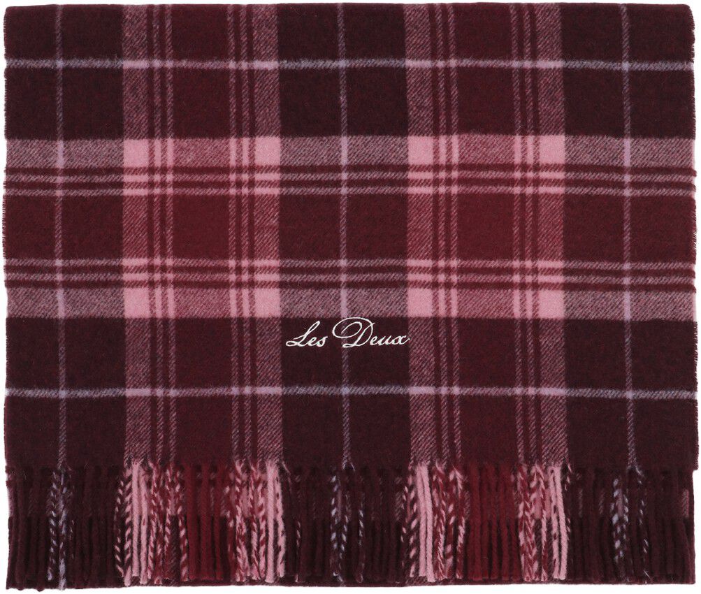 Signature Check Scarf