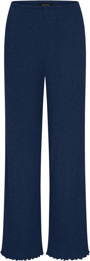 Versatile Rib Straight Trousers