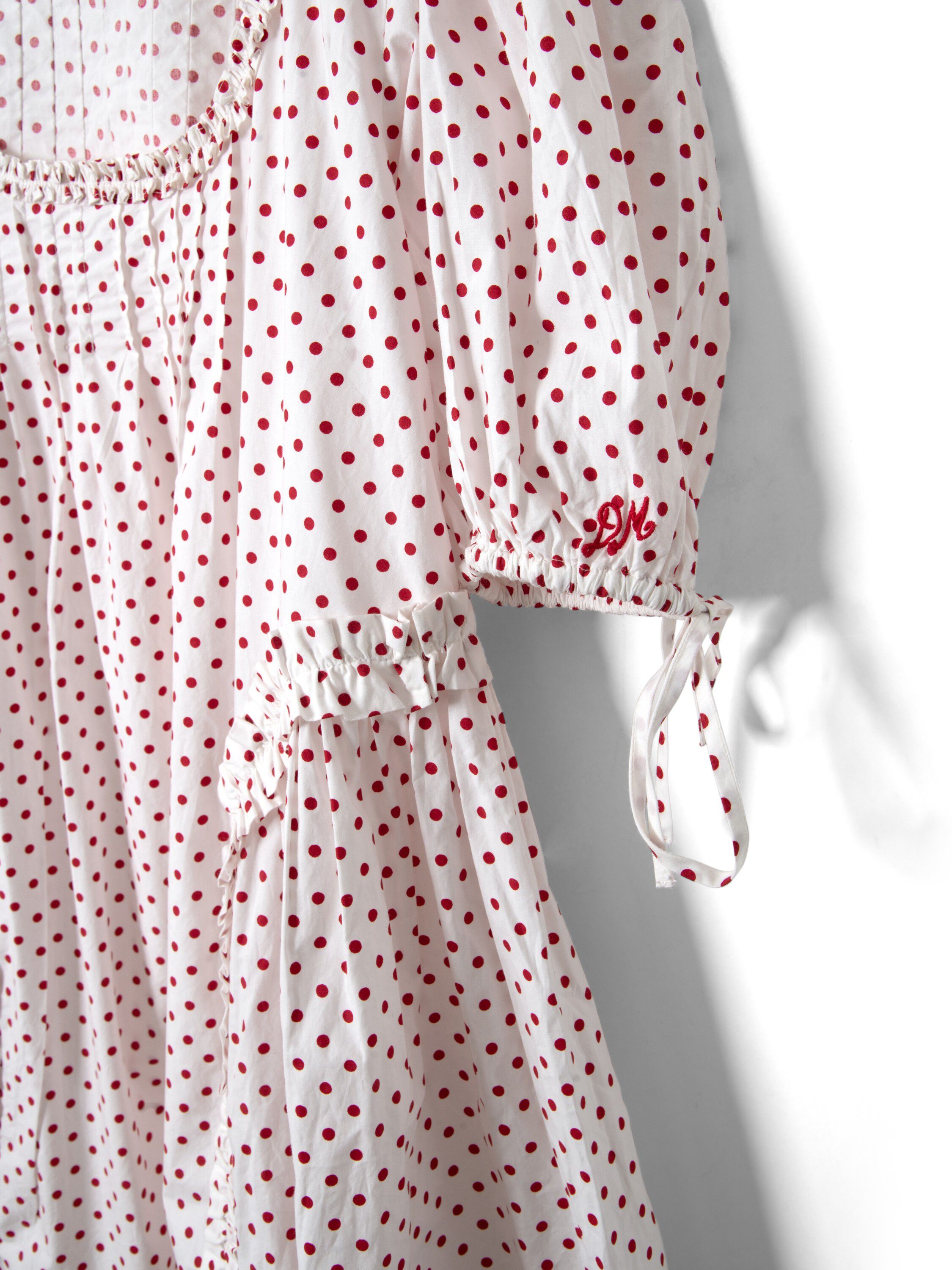 MERI MINI DRESS - RED SPOT