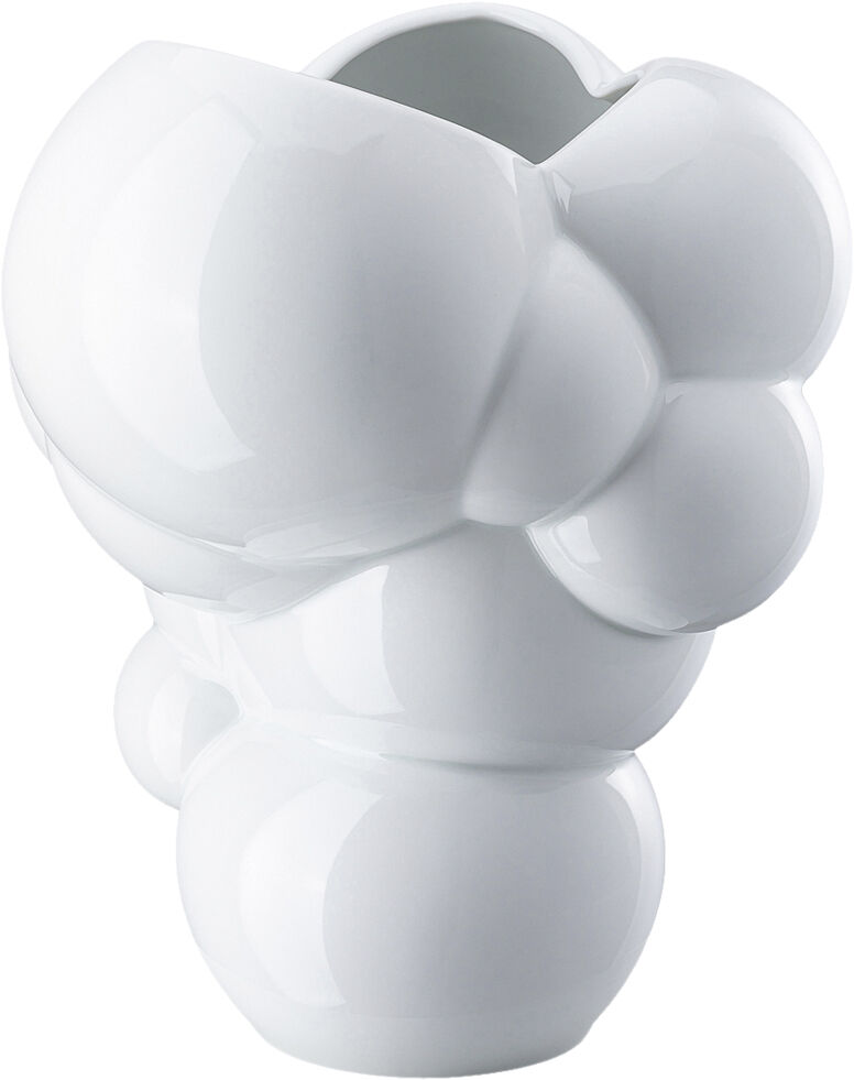 Vase 26cm, Weiss, Skum