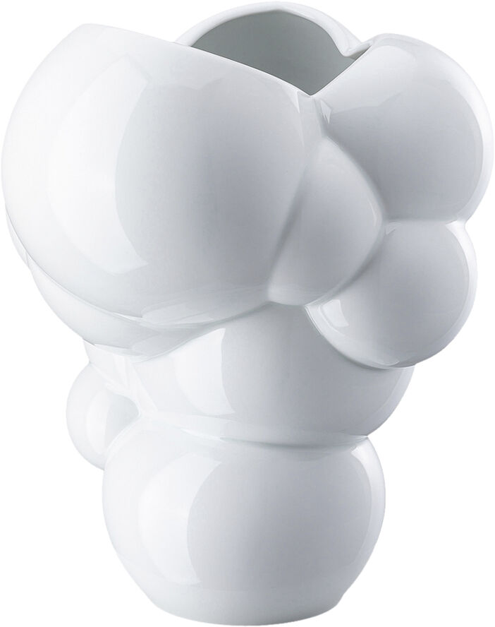 Vase 26cm, Weiss, Skum