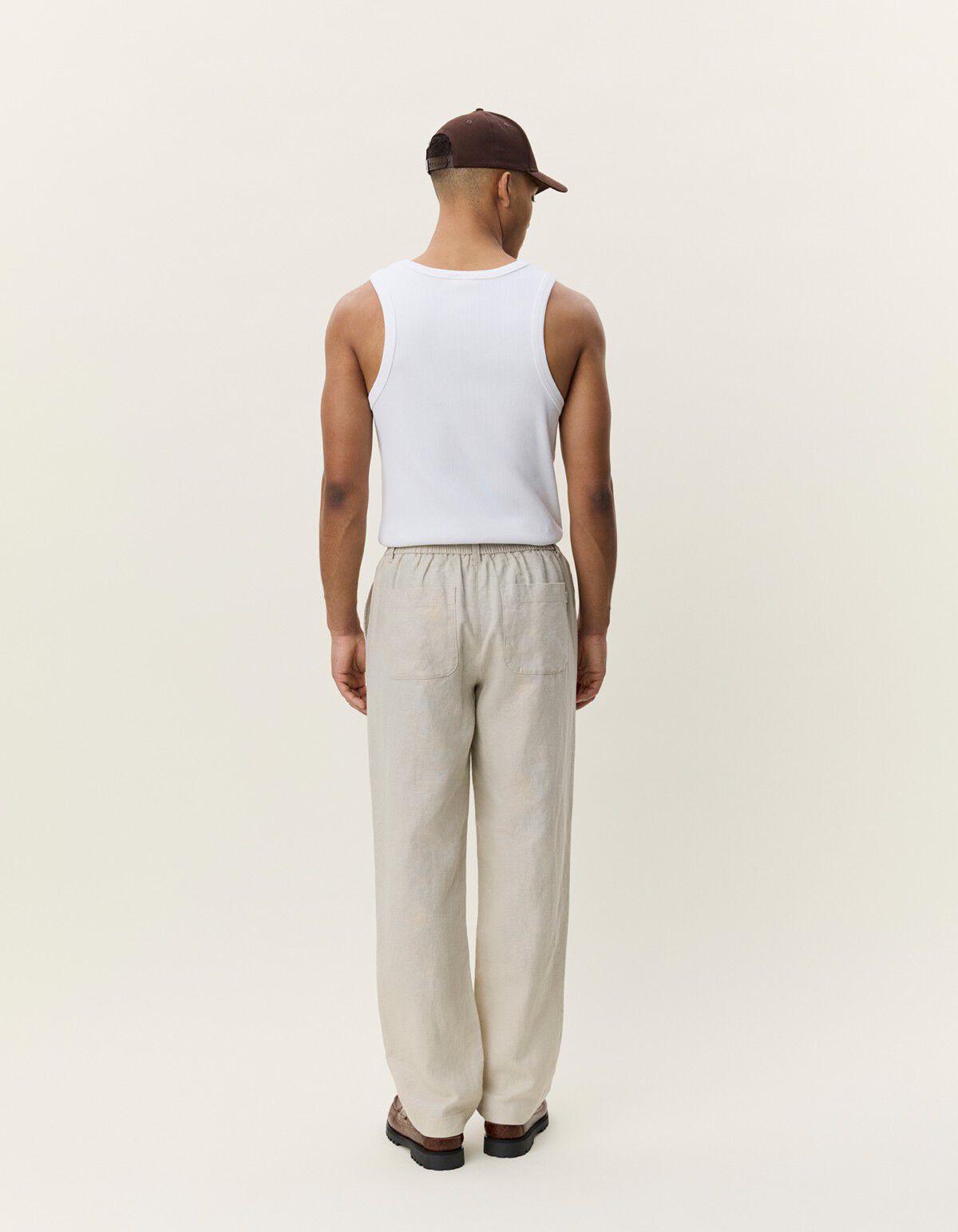 Linen Comfort Suit Pants
