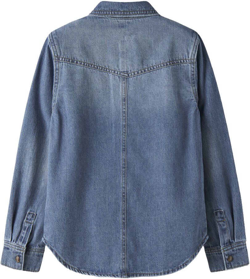 NKMKIM OZ DNM LS SHIRT 6677-OZ T