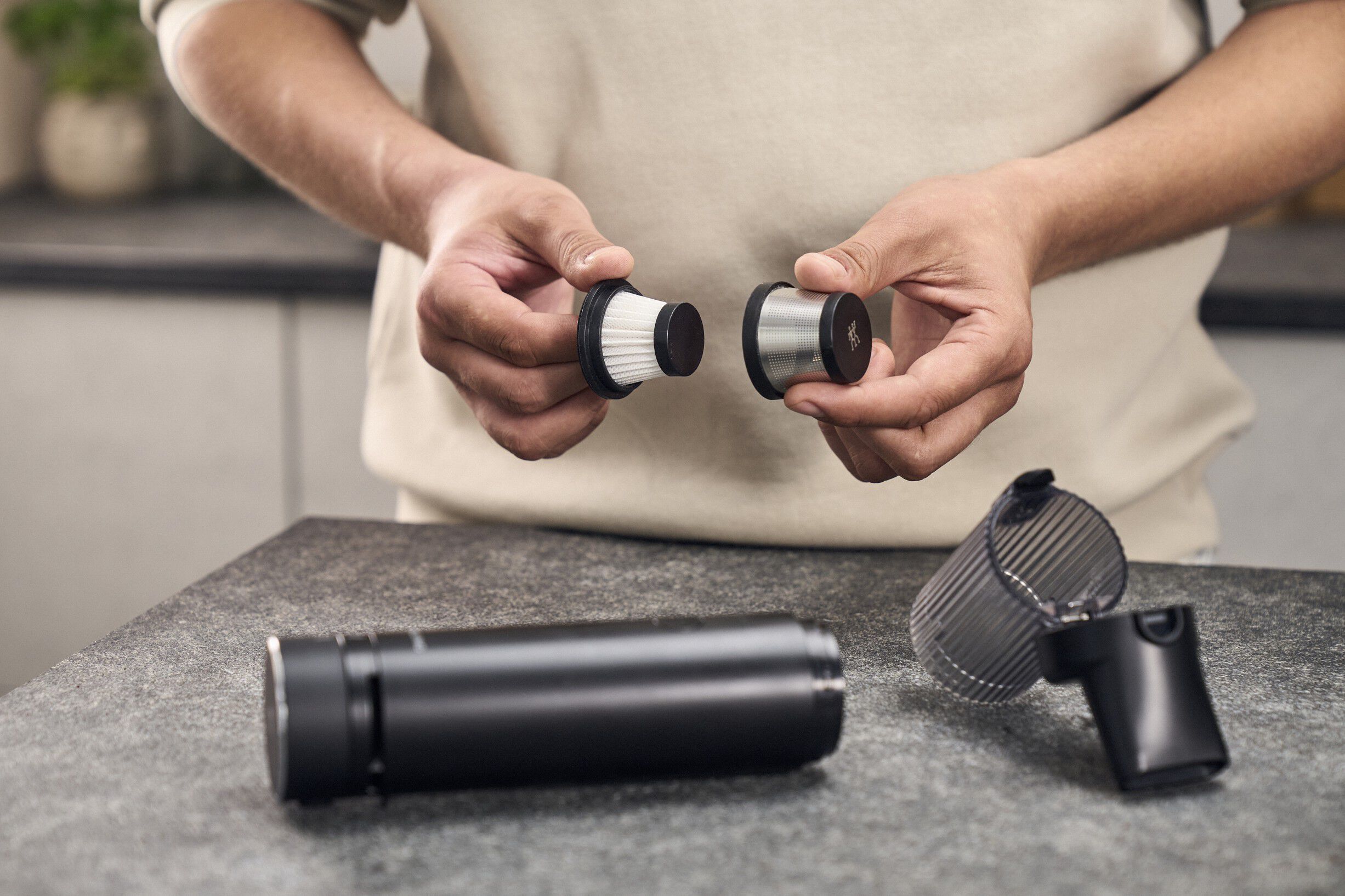 XTEND Starts&aelig;t til ledningsfri st&oslash;vsuger, Starter set with b