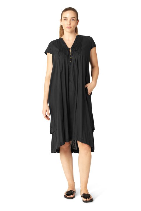 Short Sleeve Long Dress