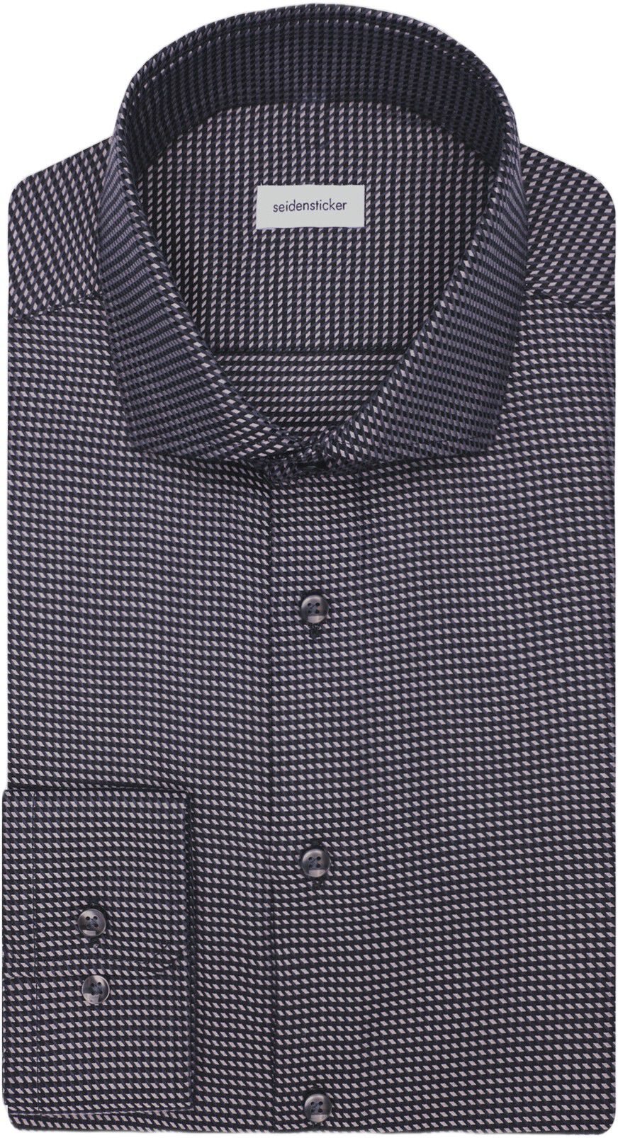 Business shirt Regular 1/1 Kent-Collar Pepita