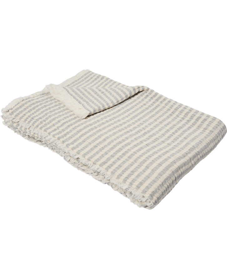 Stripe throw 130x200cm blue stripe
