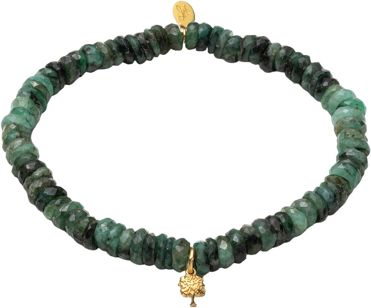 Emerald Tree of Life Bracelet