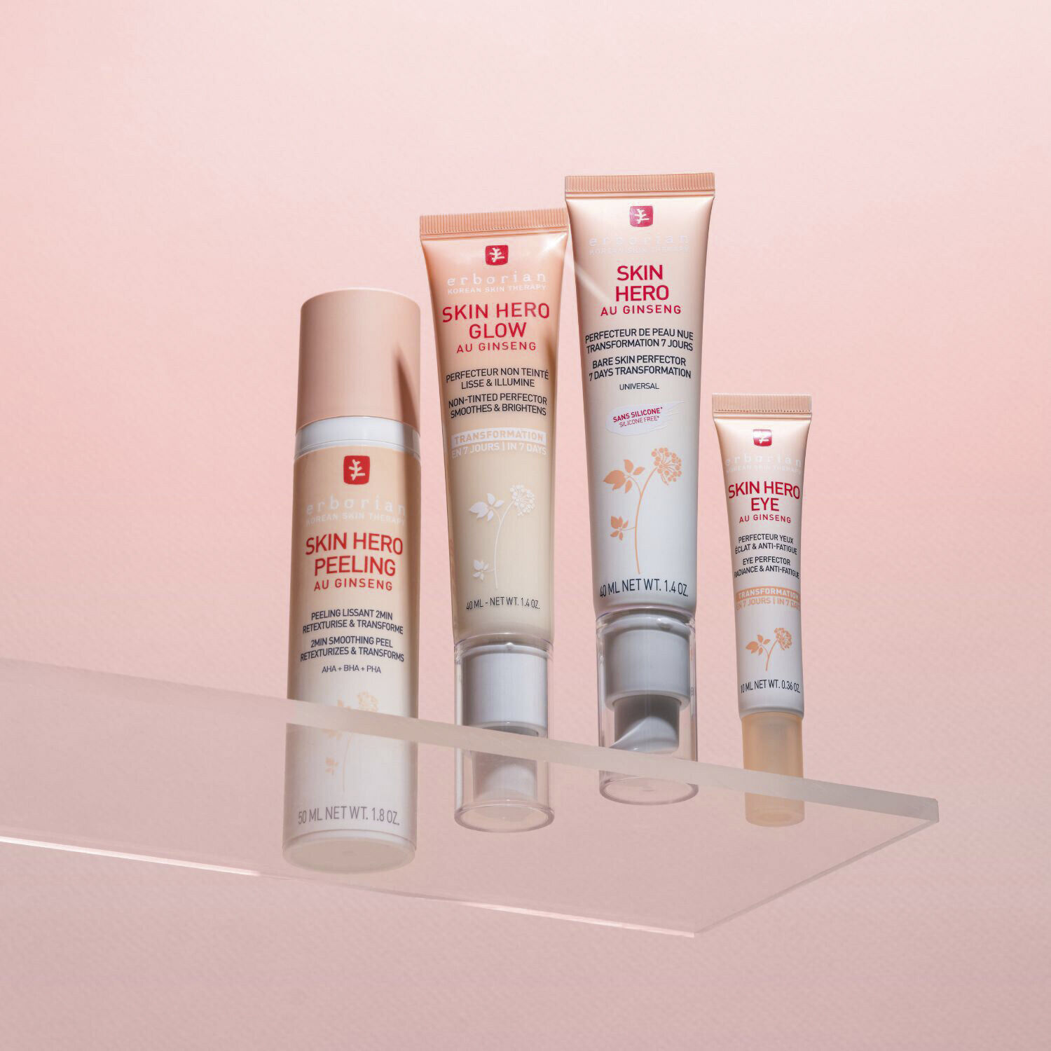 Skin Hero Glow - Perfector uden farve + 7-dages udstr&aring;lingsbooster (5)