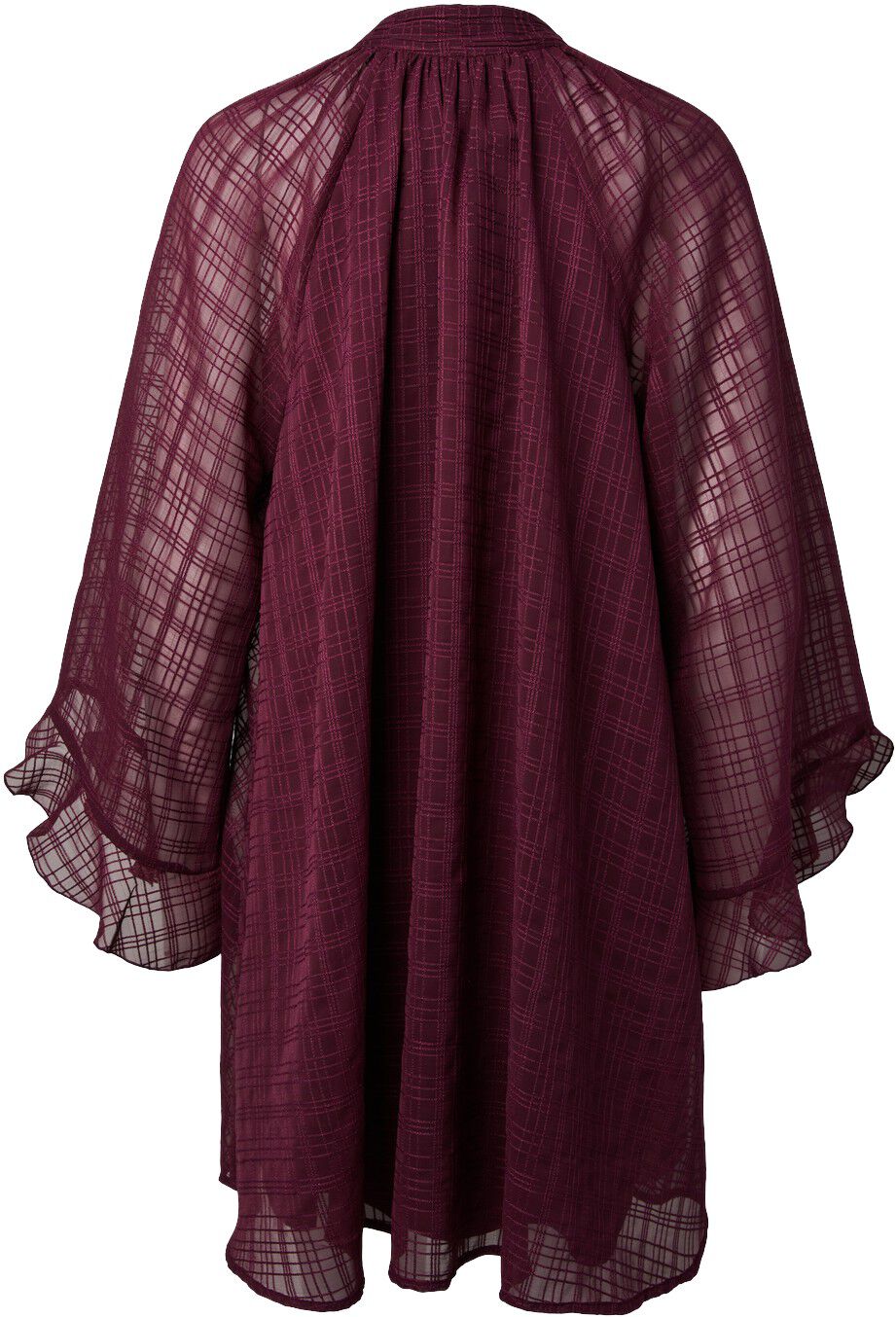 Yasliana Ls Tie Neck Dress S.