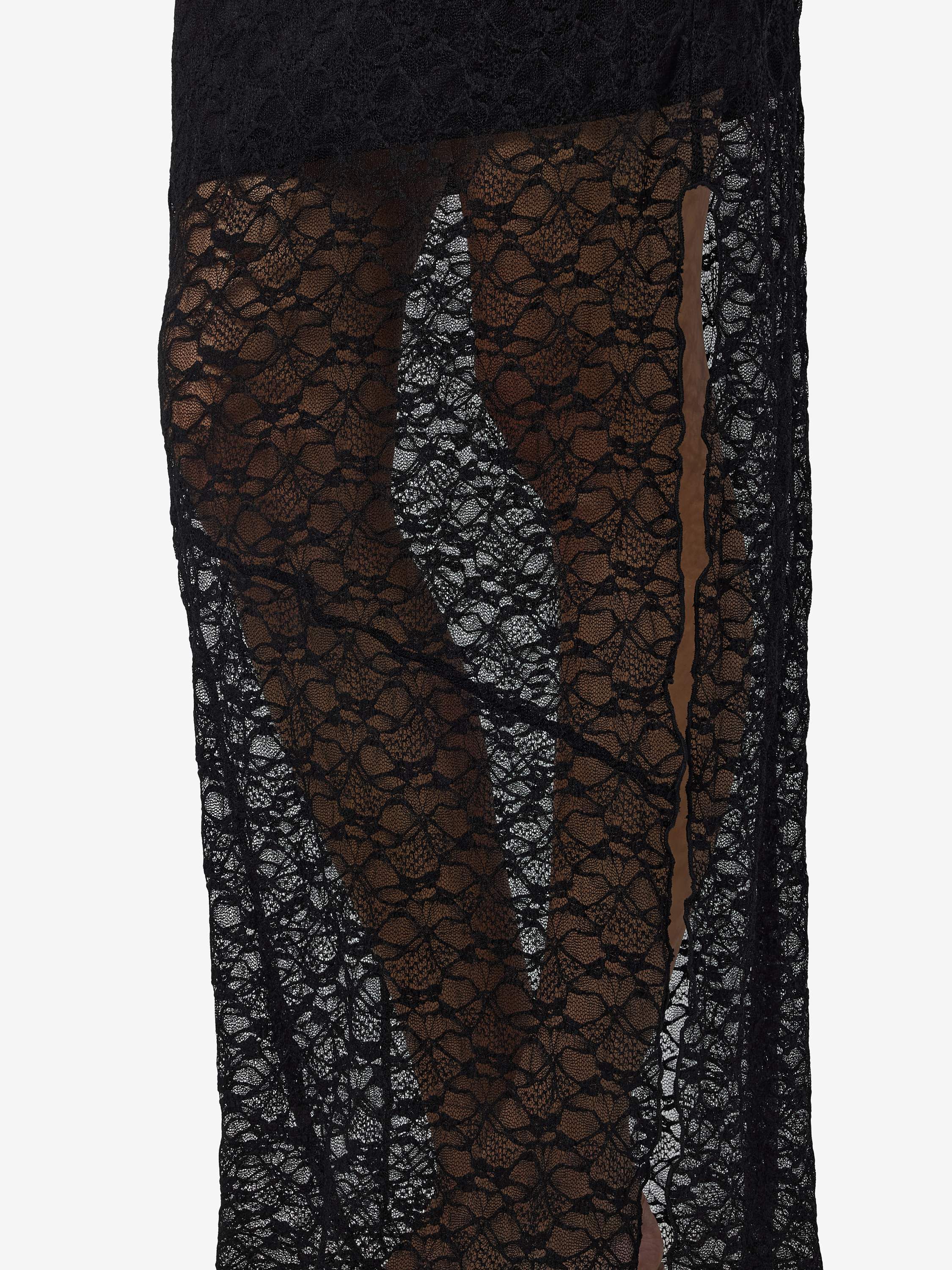 NMLACEY S/L BANDEAU LONG DRESS JRS
