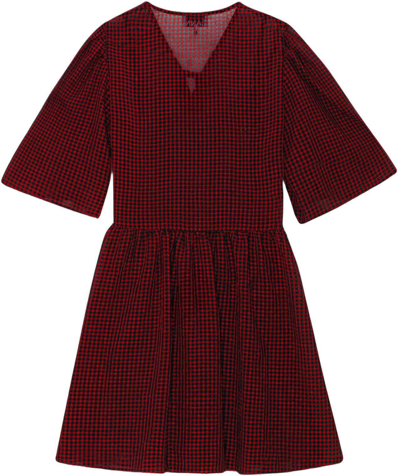 Sheer Fluid Check Tie String Wrap D