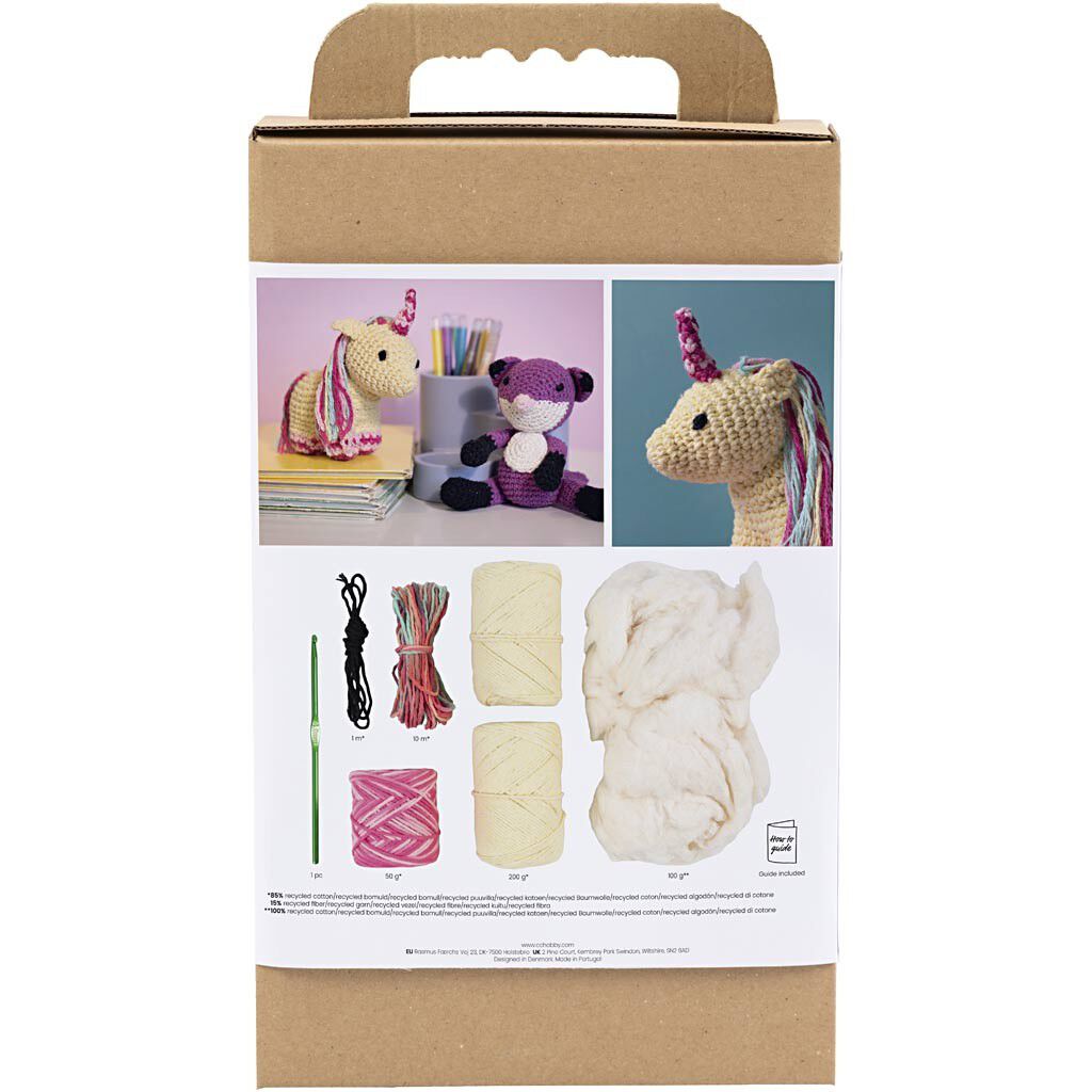 DIY Kit Amigurumi, Enhj&oslash;rning