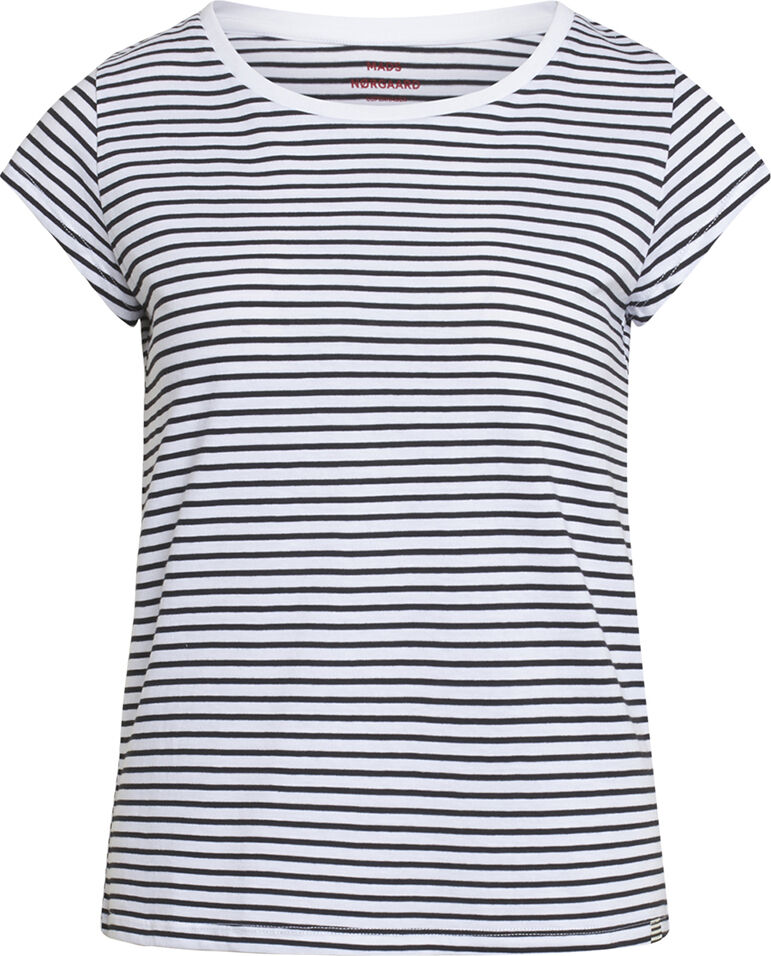 Organic Jersey Stripe Teasy Tee FAV