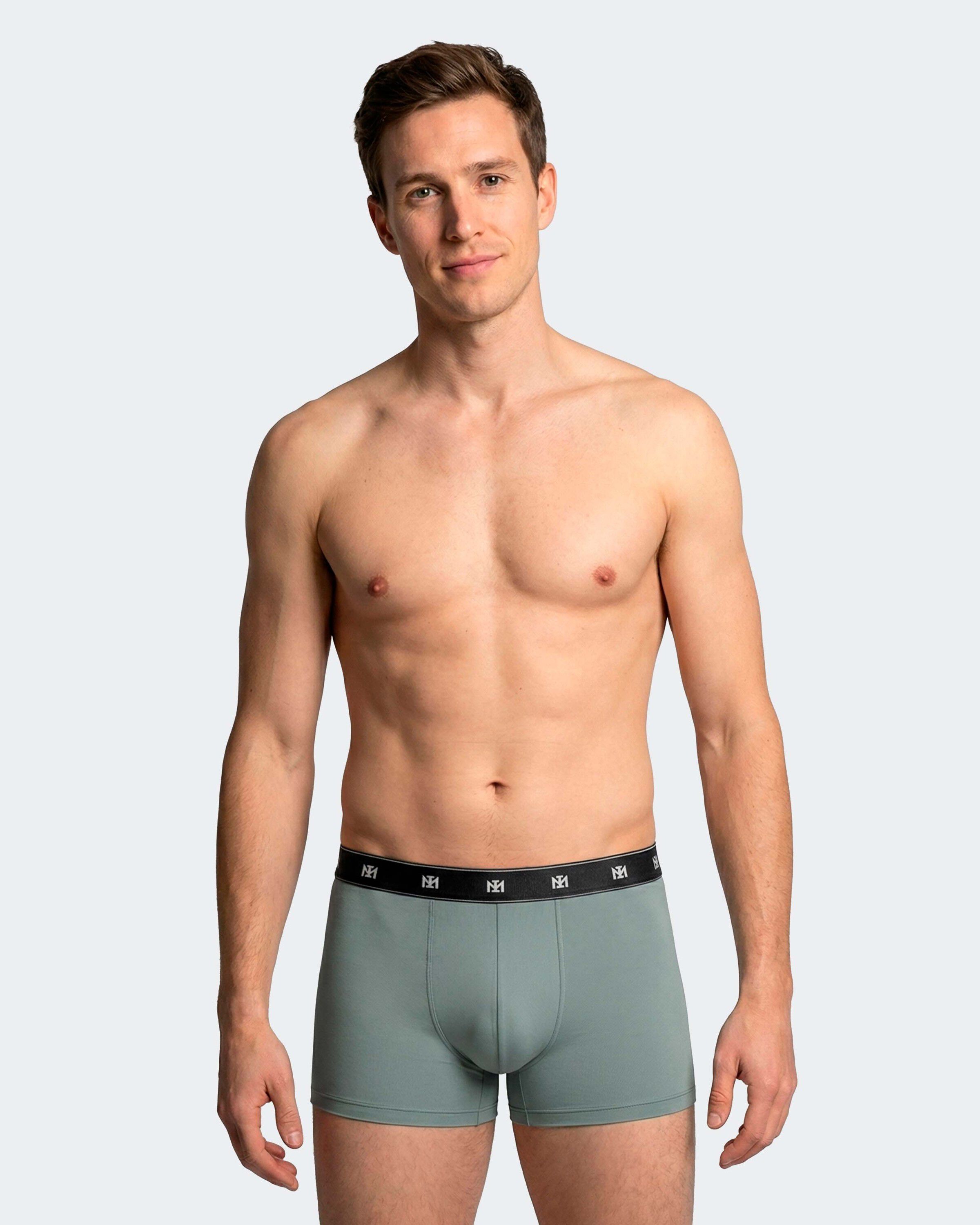 Pack of 2 men's boxers in Lyocell