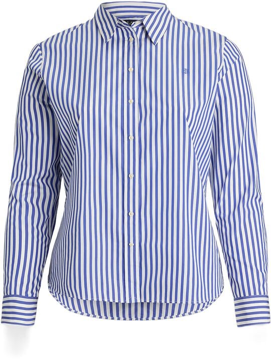 Classic Fit Striped Broadcloth Shirt