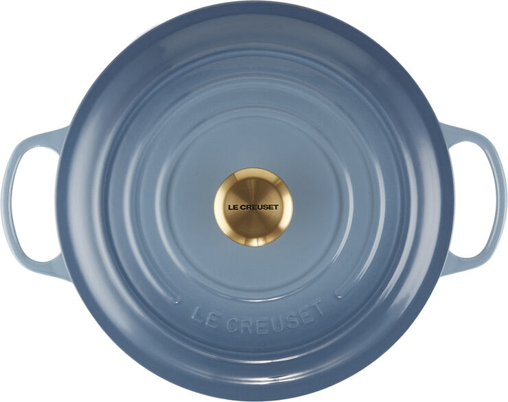 Rund Gryde 28 Chambray