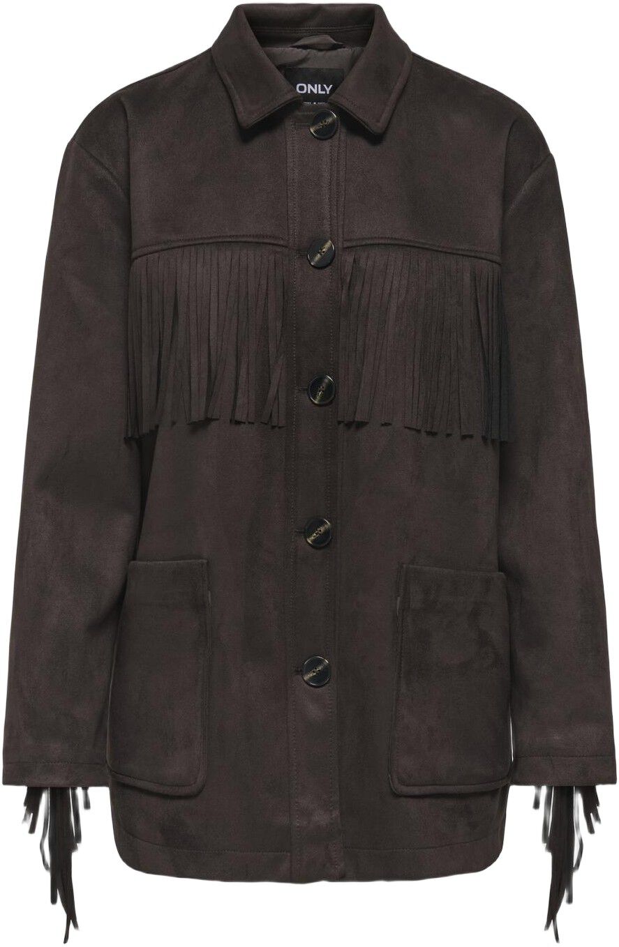 ONLWILLA FRINGES FAUX SUEDE JACKET