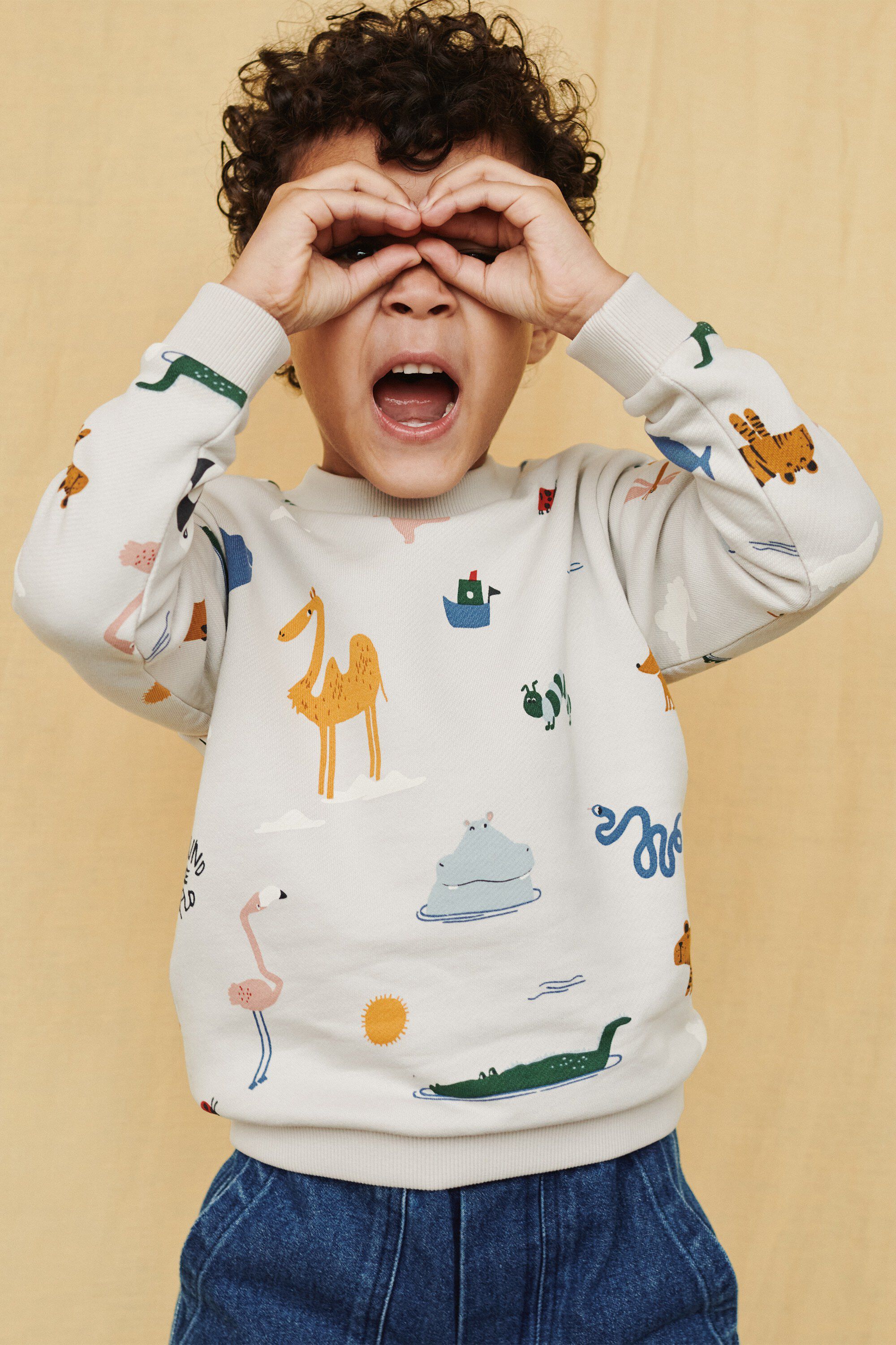 Thora Printed Sweatshirt