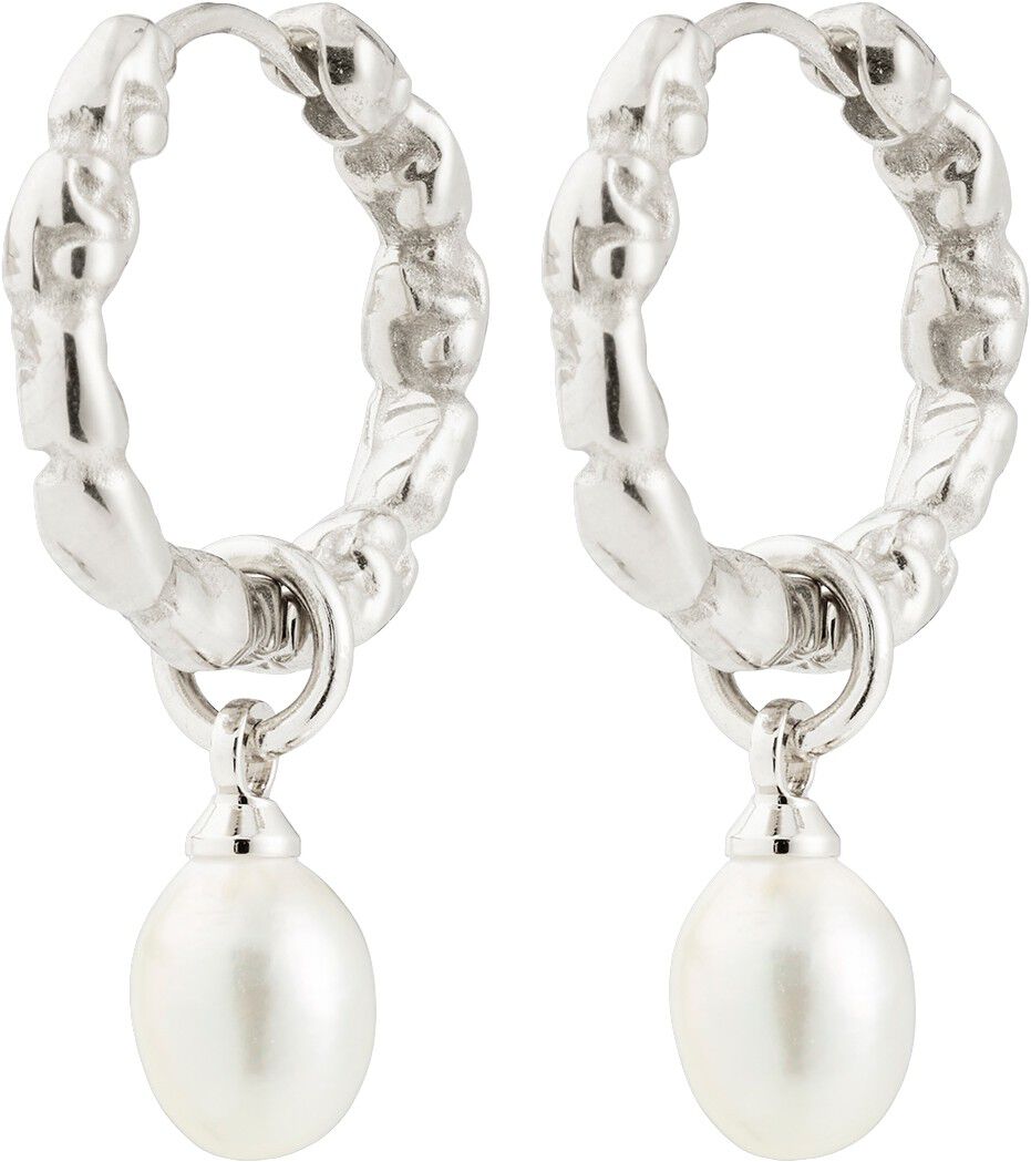 SHIFT perle &oslash;reringe s&oslash;lvbelagt