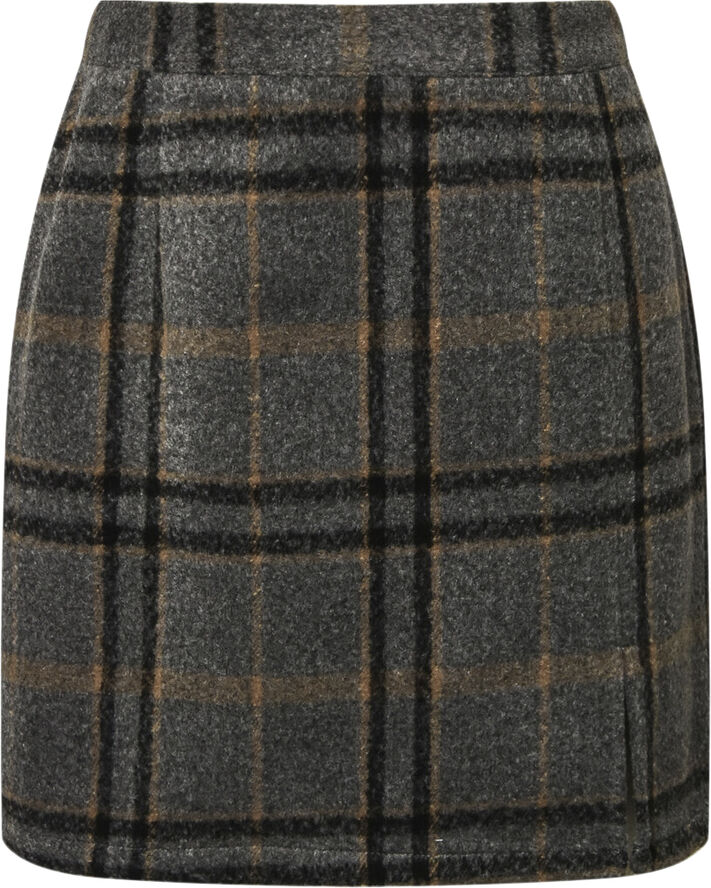 Annali check skirt