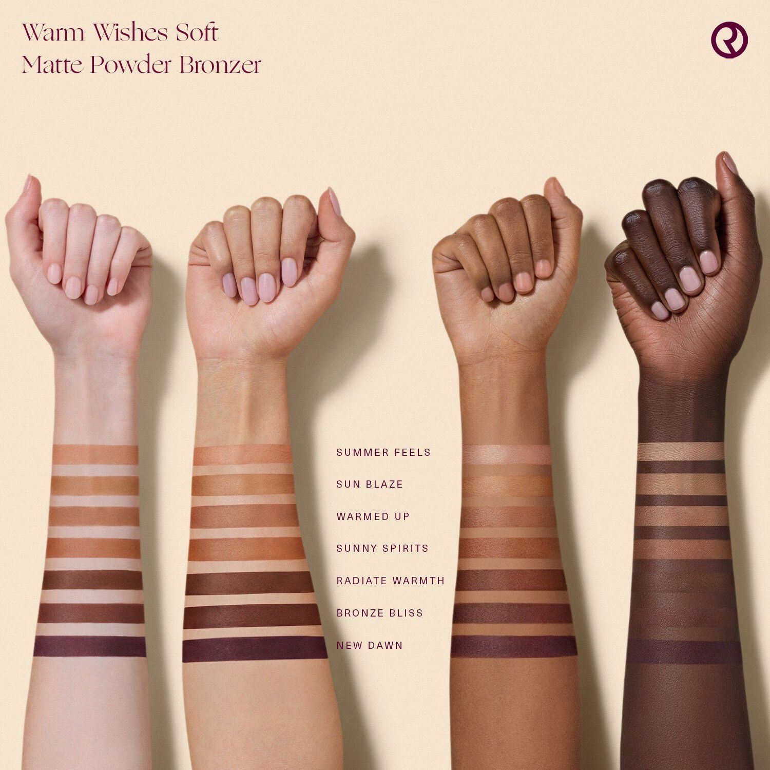 Warm Wishes Soft Matte Powder Bronzer - Mat og bl&oslash;dt-bronzepudder