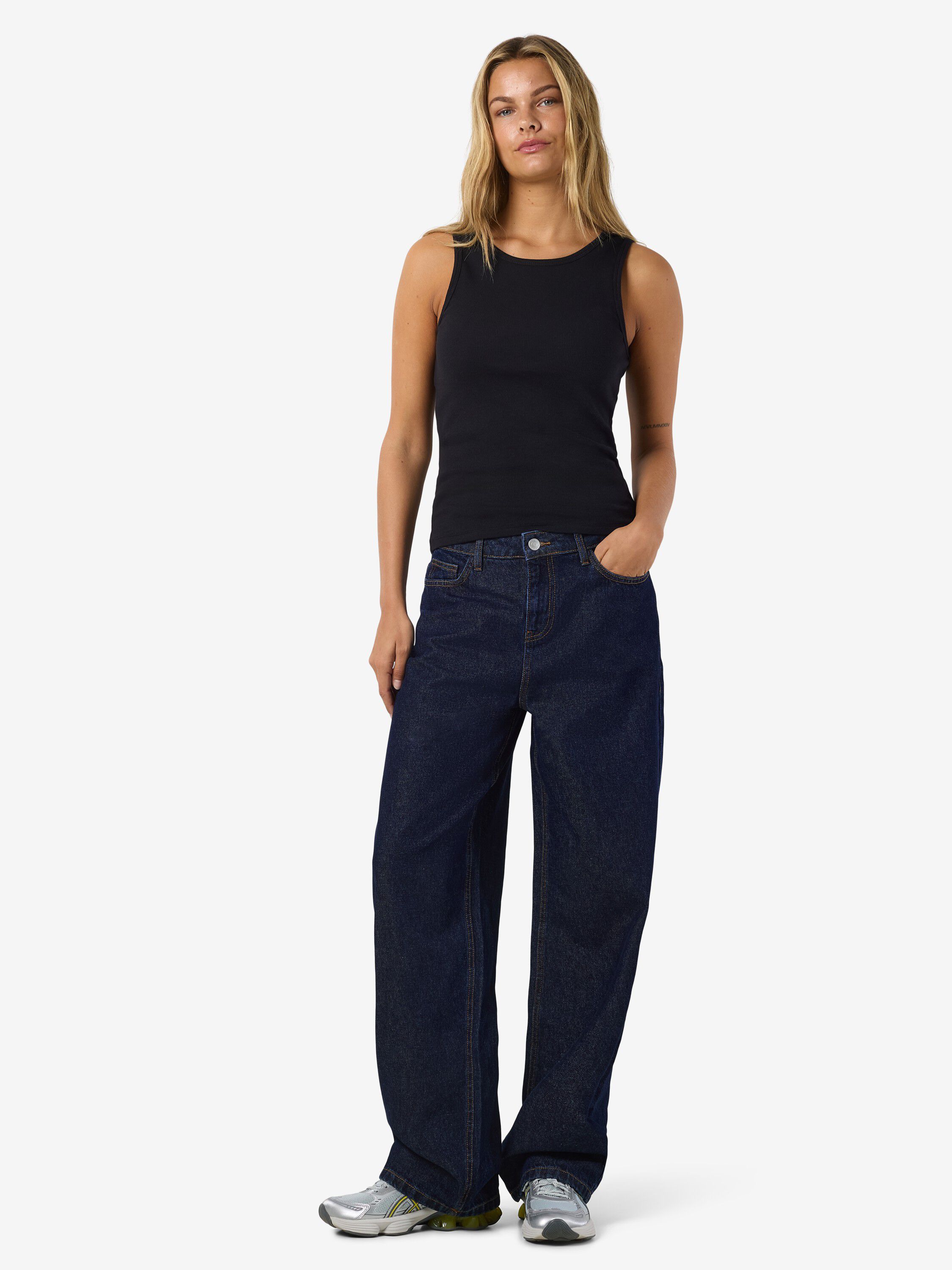 Nmmaya S/L almindelig tanktop Noos