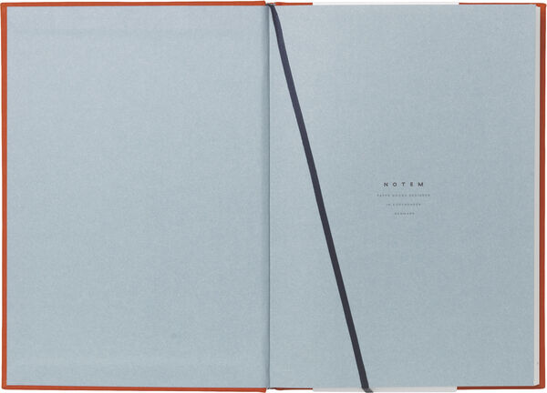 Hardcover notesbog, Medium, Rød