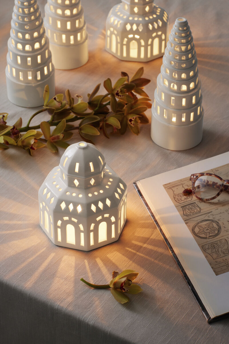 Urbania lyshus Glassalen hvid