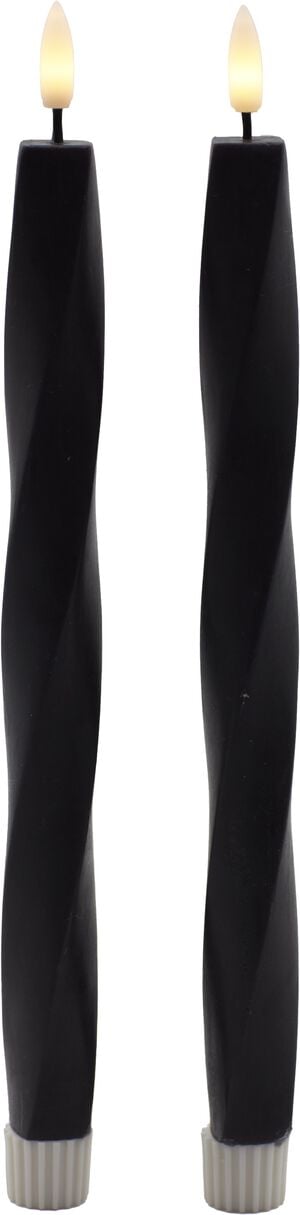 Nordisk Skulptur, Sille Twist &Oslash;2,4x26 cm, Sort