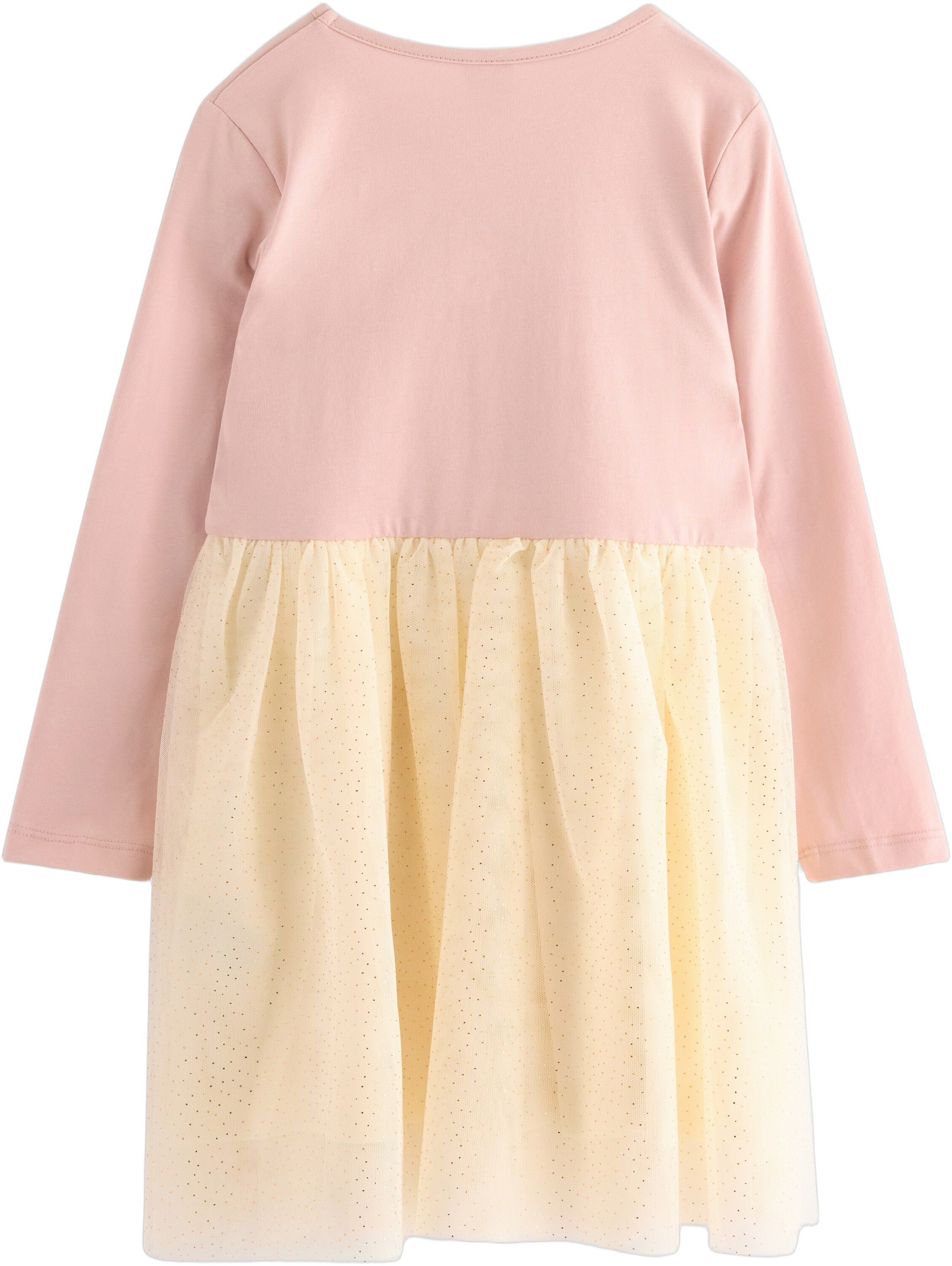 L&aring;ng&auml;rmad kl&auml;nning med n&auml;tskjorta.