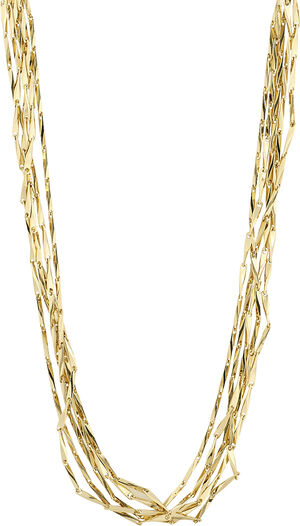CONNECT recycled necklace gold-plated