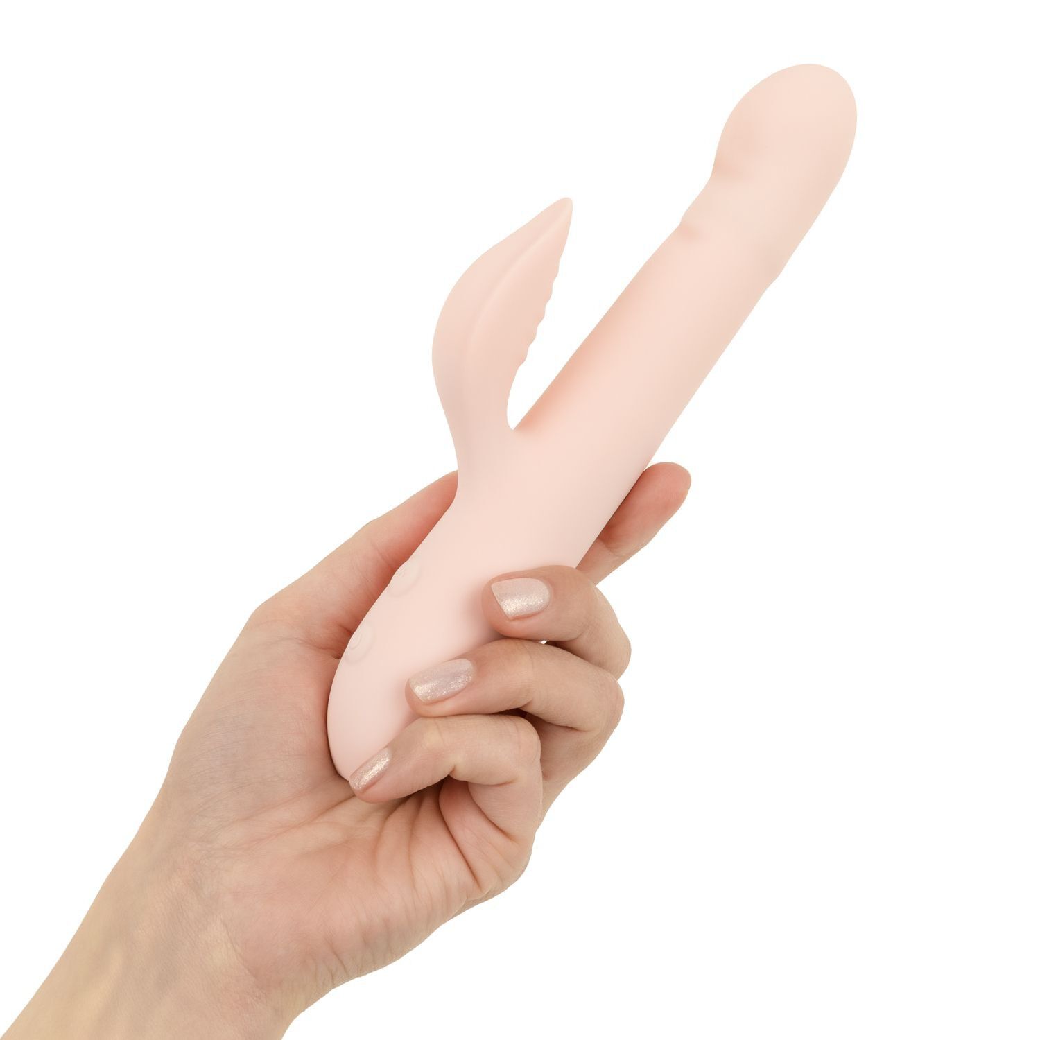 Good Vibes Only Soft Silicone Thrusting Rabbit Vibrator