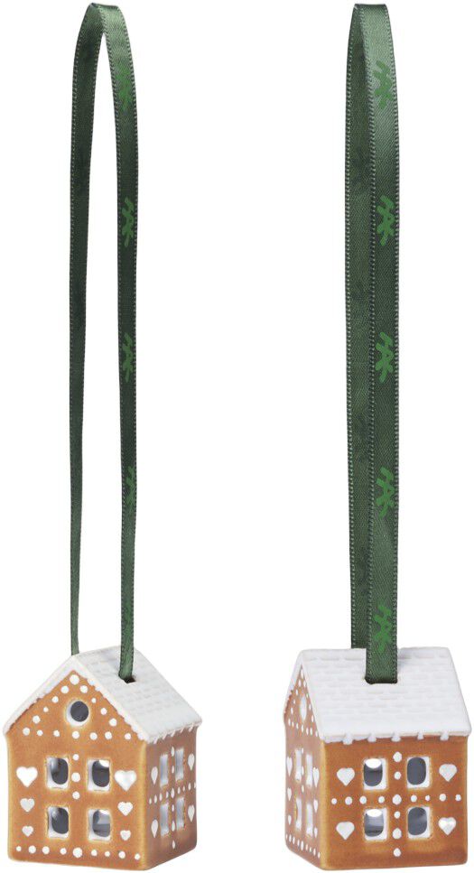 Gingerbread Juleoph&aelig;ng H5 brun 2 stk.