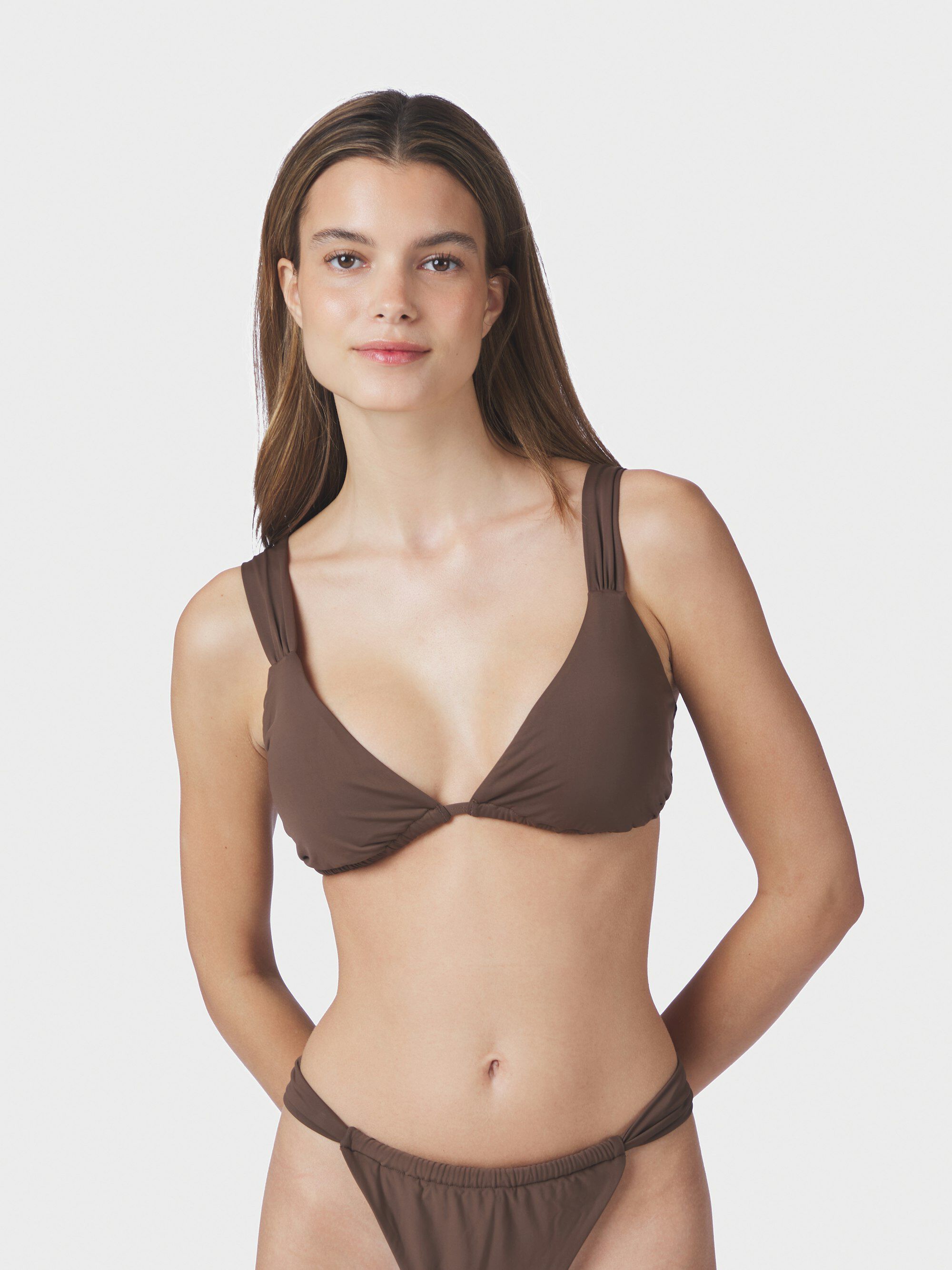 Zadie Solid Bikini Top