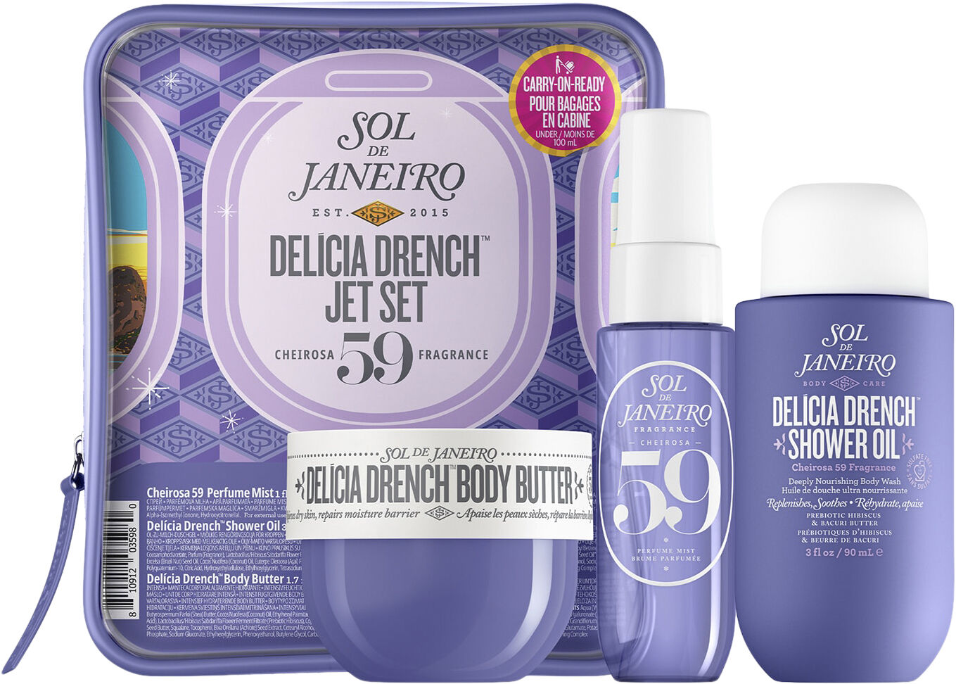 Delicia Drench Jet Set - Kropsplejes&aelig;t