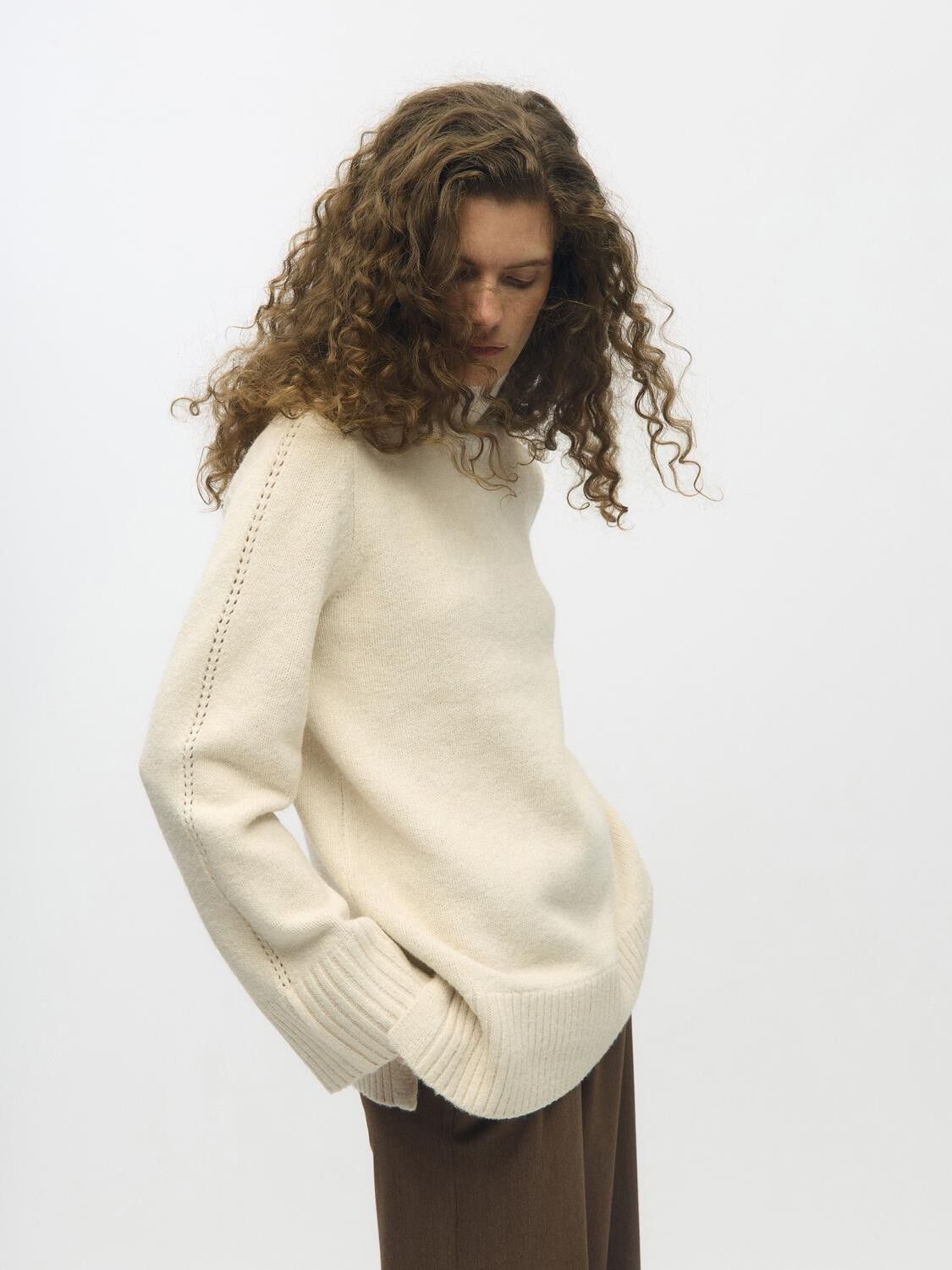 Objmali L/S Lo Rollneck Pullover Noos