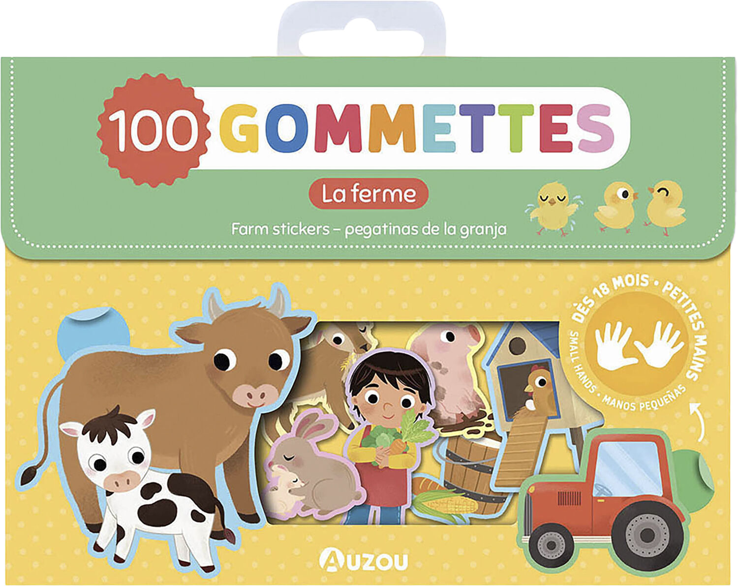 Auzou - My First Stickers 100 pcs - Farm