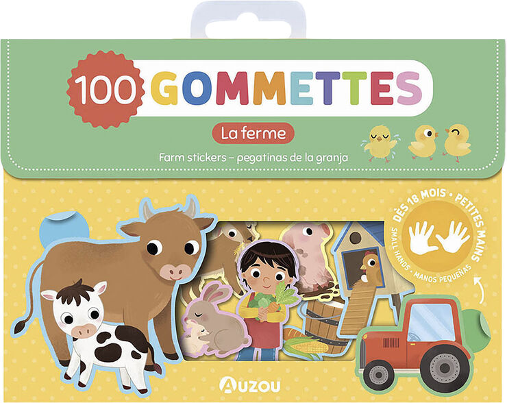 Auzou - My First Stickers 100 pcs - Farm